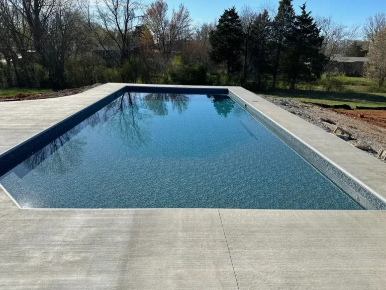 Inground pool platinum pool liner