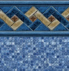 rendering of in-ground pool liner pattern, Mountain Top