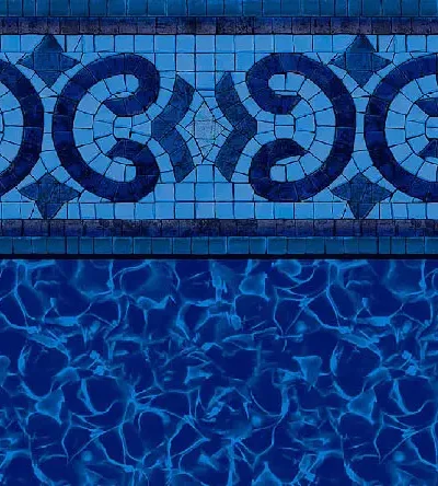 rendering of in-ground pool liner pattern, HDE Oxford