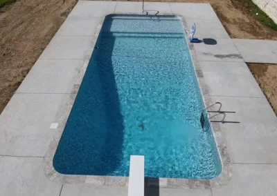 Carrara Marble Pool by Hub City