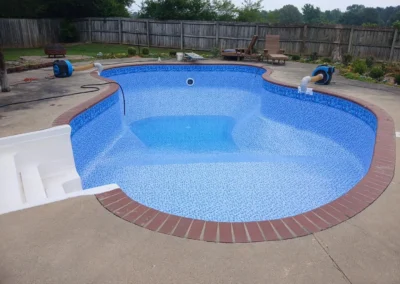 freeform pool with the catalina ravenna liner